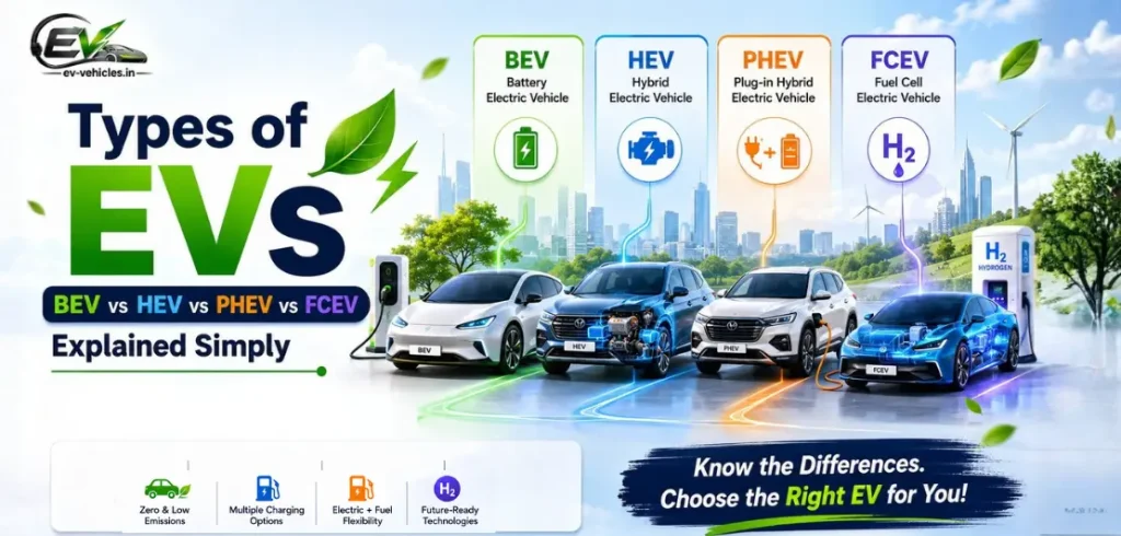 Types of Electric Vehicles
